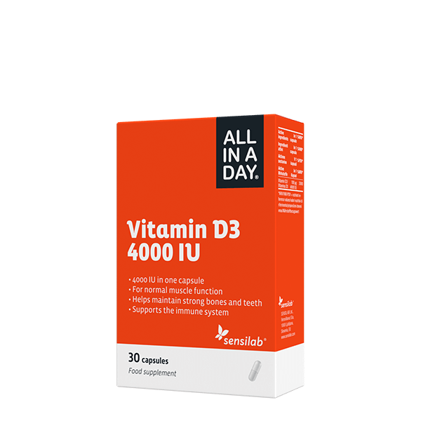 Vitamín D3 4000 IU