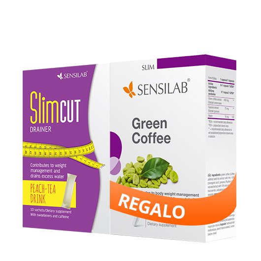 SlimCut Drainer + Green Coffee GRATIS