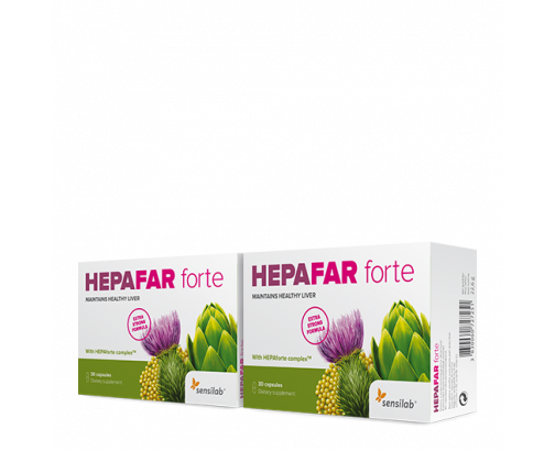 Hepafar Forte 30 Capsules Sensilab Vitalabo Online Shop Europe