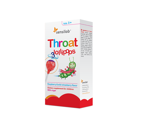 Throat lollipops