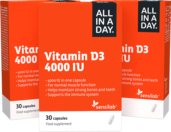 Vitamin D3 4000 IU 1+2 FREE