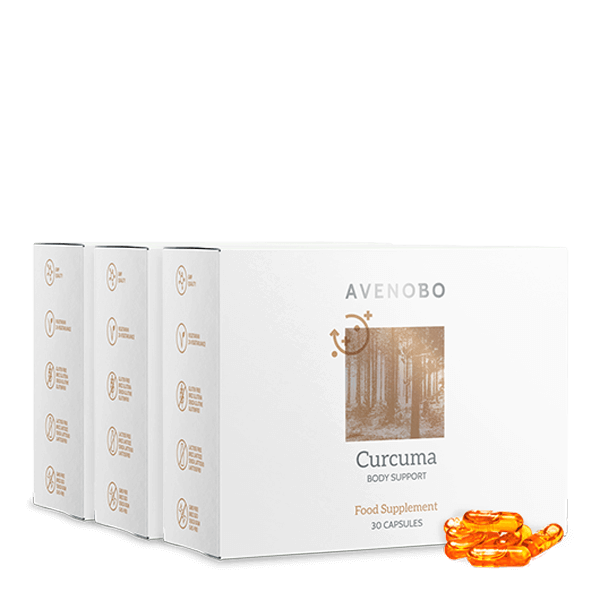 AVENOBO Curcuma 3-Month Bundle