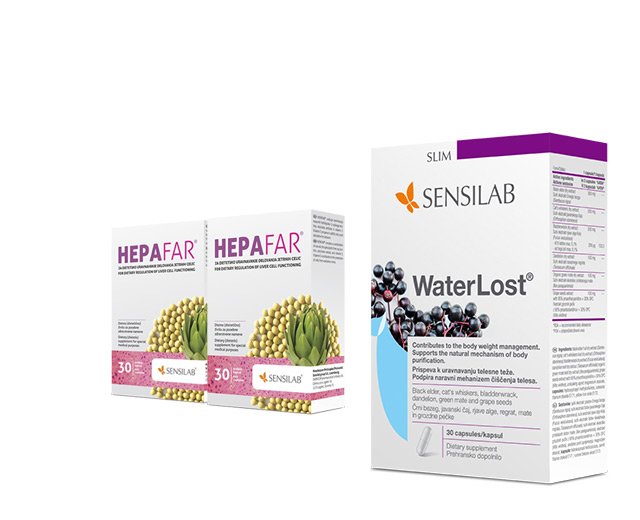 2x Hepafar + WaterLost GRATIS