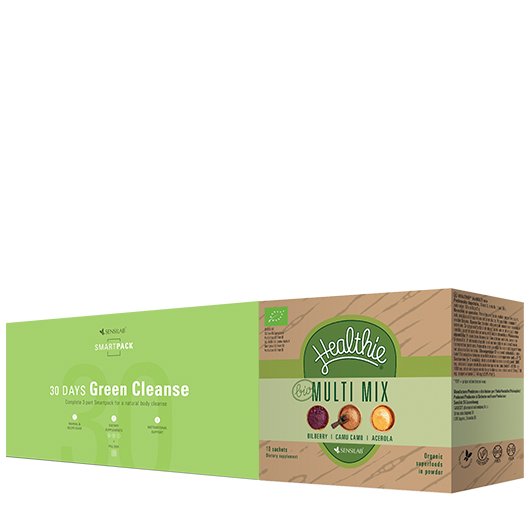 30 DAYS Green Cleanse + GRATIS: Healthie Multi Mix
