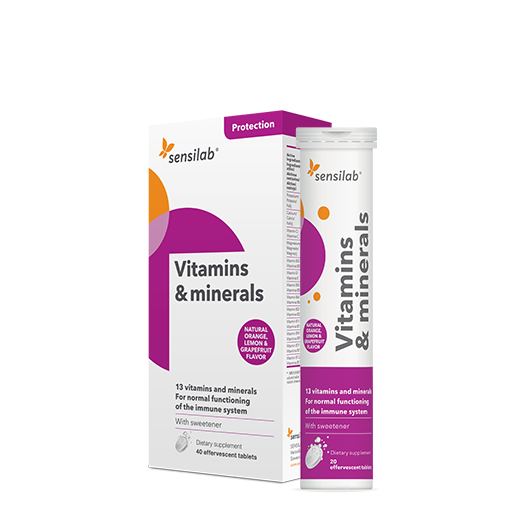Vitamini & minerali (šumeče tablete)