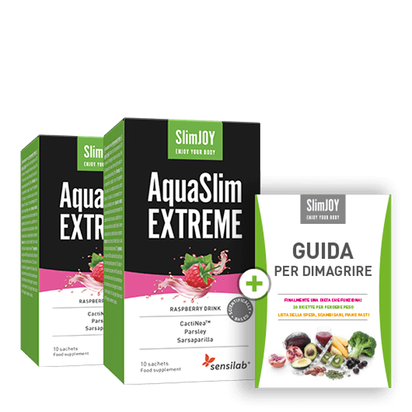 AquaSlim EXTREME 2 confezioni + Guida per dimagrire IN OMAGGIO