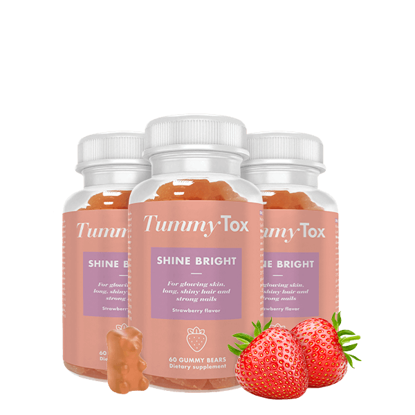 Shine Bright Beauty Gummies 1+2 GRATUIT