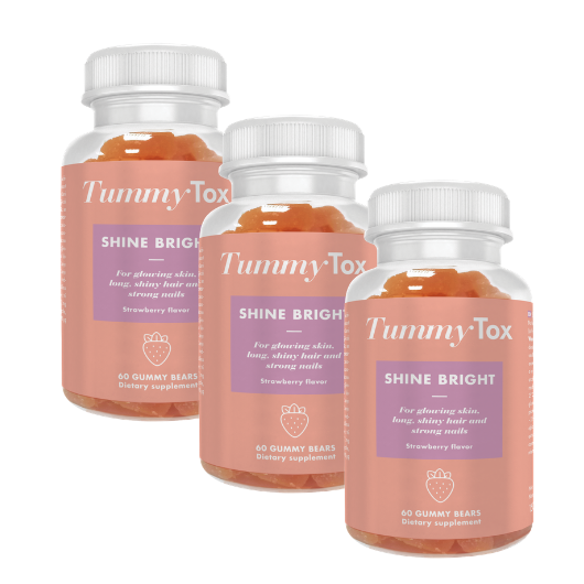 Shine Bright Beauty Gummies 1+2 GRATUIT