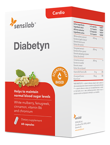 Sensilab Diabetyn Stabilizirajte Razinu Secera U Krvi