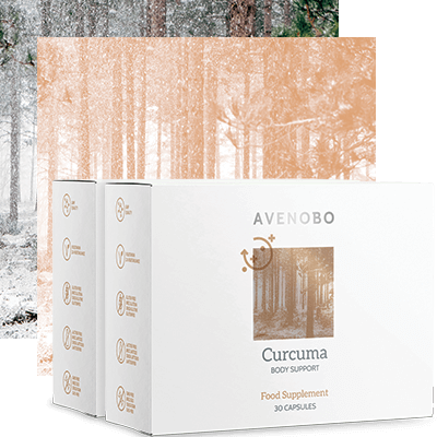 Avenobo Curcuma 1+1 GRATIS