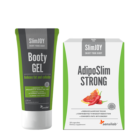 Pakiet topiący tłuszcz: Booty GEL GRATIS