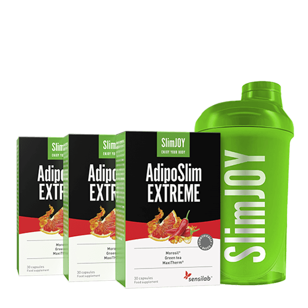 3x AdipoSlim Extreme + GRATIS Shaker