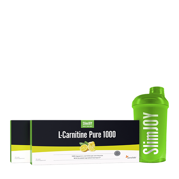 L-Carnitin Pure 1000 1+1 GRATIS + SHAKER