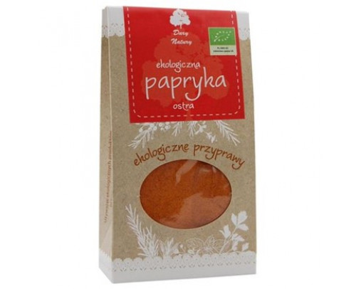 Papryka ostra mielona bio 90 g - DARY NATURY Papryka ostra mielona bio 90 g - DARY NATURY