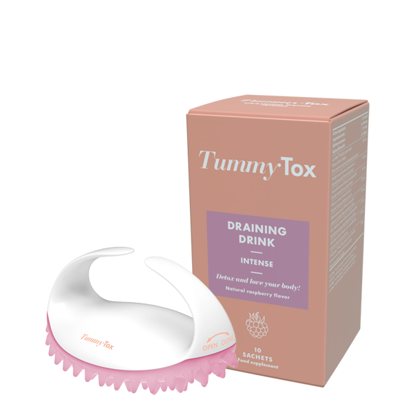 Draining Drink Intense + Cellulite Brush