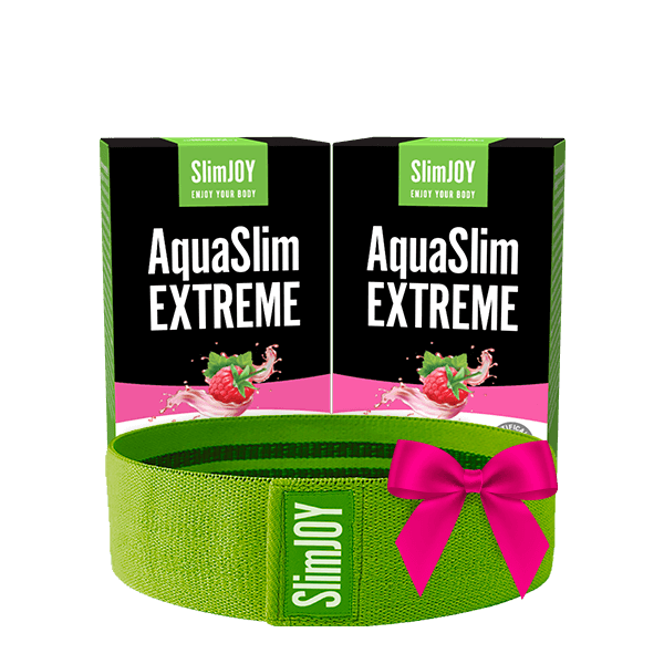 2x AquaSlim EXTREME + posilovací guma ZDARMA (NOVINKA)