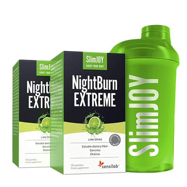 2x NightBurn EXTREME + Shaker ZDARMA