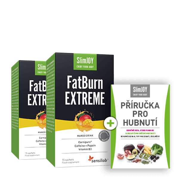 2x FatBurn EXTREME + Příručka pro hubnutí ZDARMA (e-kniha)