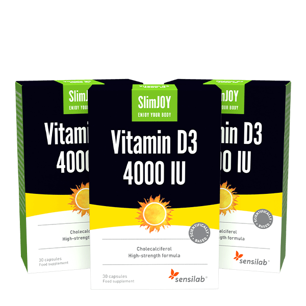 3x Vitamín D3 4000 IU