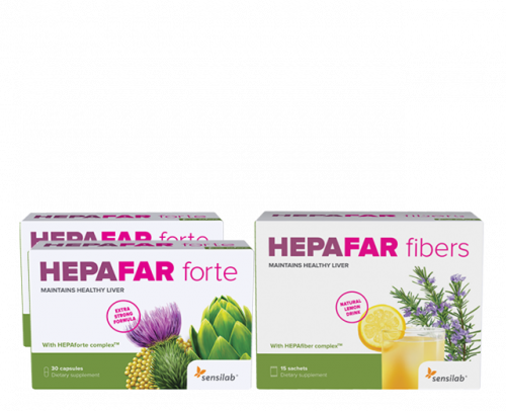Hepafar Cure Complete Detox Du Foie 30 Jours Sensilab